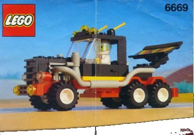 LEGO onderdeel Diesel Daredevil (6669-1)