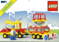 LEGO part Utility Repair Lift 6671-1