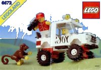 LEGO onderdeel Safari Off-Road Vehicle (Safari Off Road Vehicle/Safari Truck) 6672-1