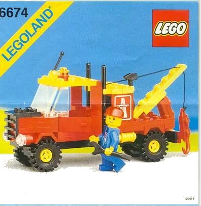 LEGO onderdeel Crane Truck (6674-1)
