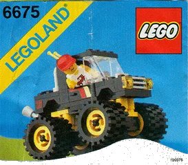 LEGO onderdeel Road & Trail 4x4 (6675-1)