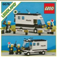 LEGO part Mobile Command Unit 6676-1