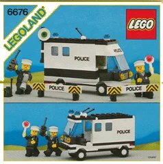 LEGO onderdeel Mobile Command Unit (6676-1)