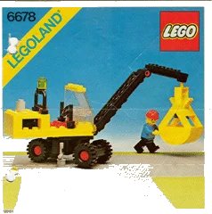 LEGO onderdeel Pneumatic Crane (6678-1)