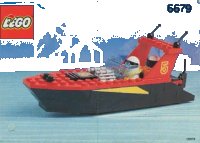 LEGO part Dark Shark 6679-1