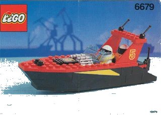 LEGO onderdeel Dark Shark (6679-1)