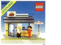 LEGO part Burger Stand 6683-1