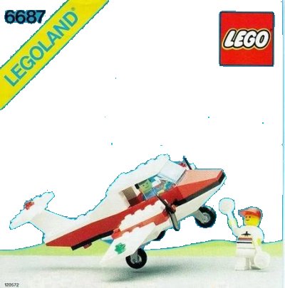 LEGO onderdeel Turbo Prop I (6687-1)