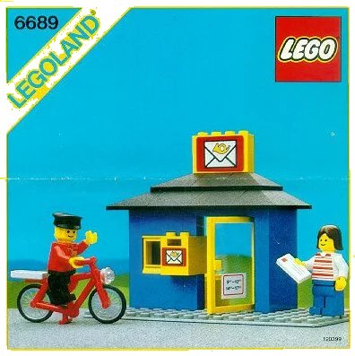 LEGO onderdeel Post-Station (6689-1)