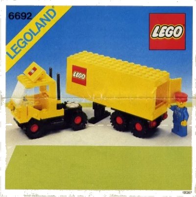 LEGO onderdeel Tractor Trailer (6692-1)