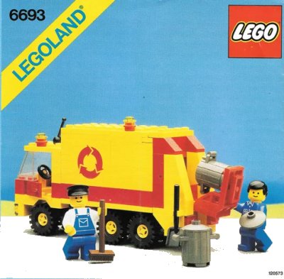 LEGO onderdeel Recycle Truck (6693-1)