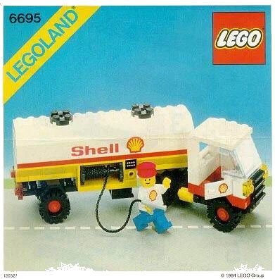 LEGO onderdeel Shell Tanker (6695-1)