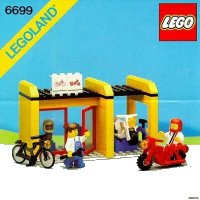 LEGO part Cycle Fix-It Shop 6699-1