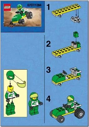 LEGO onderdeel Green Buggy (6707-1)