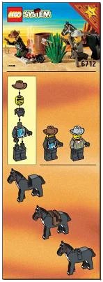 LEGO part Sheriff's Showdown 6712-1