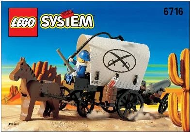 LEGO onderdeel Weapons Wagon (6716-1)