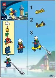 LEGO onderdeel Skateboarding Pepper (6731-1)