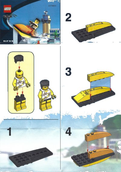 LEGO part Snap's Cruiser (6733-1)