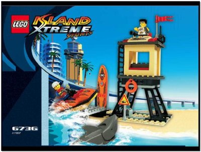 LEGO part Beach Lookout (6736-1)