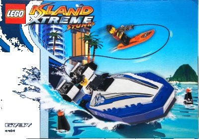 LEGO onderdeel Wake Rider (Wave Catcher) (6737-1)