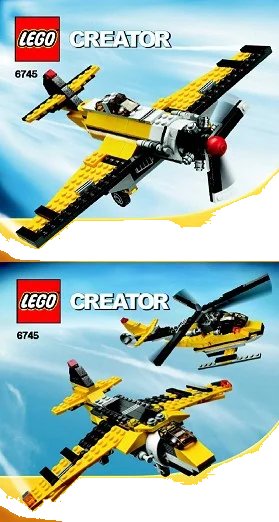 LEGO onderdeel Propeller Power (6745-1)