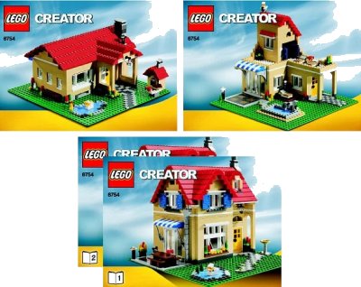 LEGO onderdeel Family Home (6754-1)