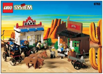 LEGO onderdeel Gold City Junction (6765-1)