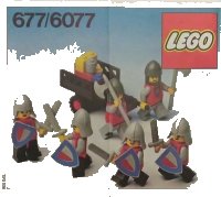 LEGO part Knight's Procession 677-1