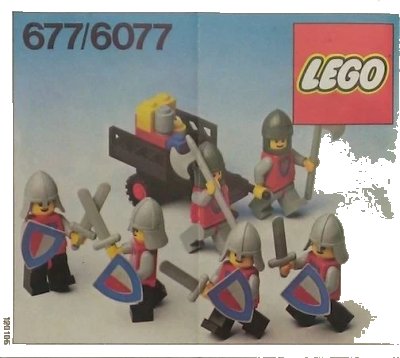 LEGO onderdeel Knight's Procession (677-1)