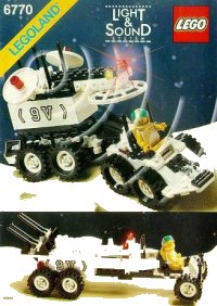 LEGO onderdeel Lunar Transporter Patroller 6770-1