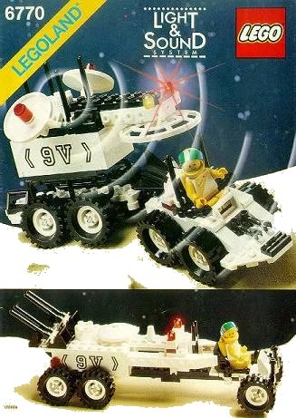LEGO onderdeel Lunar Transporter Patroller (6770-1)