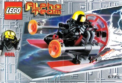 LEGO onderdeel Ogel Command Striker (6771-1)