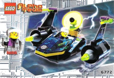 LEGO onderdeel Alpha Team Cruiser (6772-1)