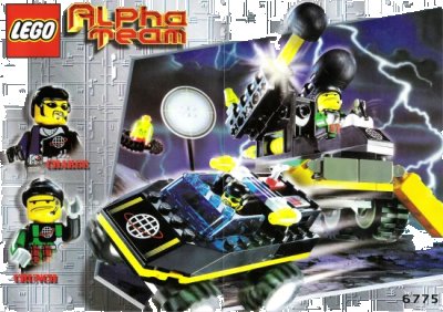 LEGO onderdeel Alpha Team Bomb Squad (6775-1)