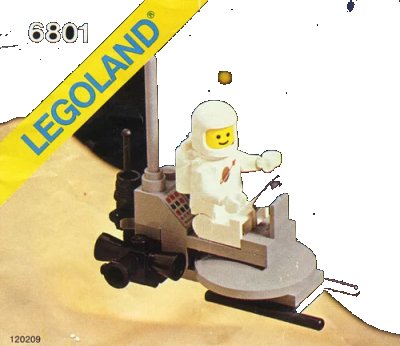 LEGO onderdeel Moon Buggy (6801-1)