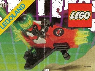 LEGO onderdeel Pulsar Charger (6811-1)