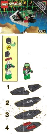 LEGO part Galactic Chief 6813-1