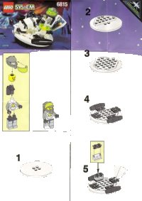 LEGO part Hovertron 6815-1