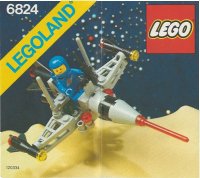 LEGO onderdeel Space Dart I 6824-1