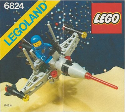 LEGO onderdeel Space Dart I (6824-1)
