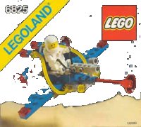 LEGO onderdeel Cosmic Comet 6825-1