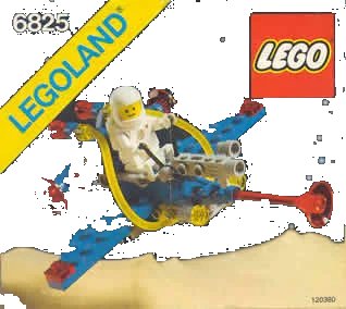 LEGO onderdeel Cosmic Comet (6825-1)
