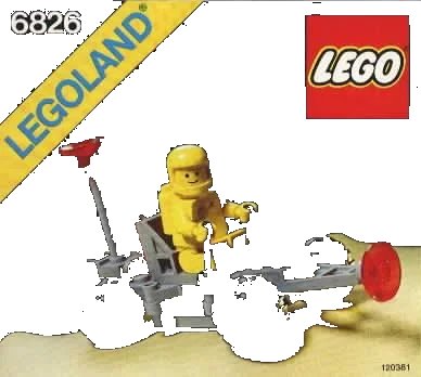 LEGO onderdeel Crater Crawler (6826-1)