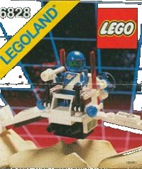LEGO part Twin-Winged Spoiler 6828-1