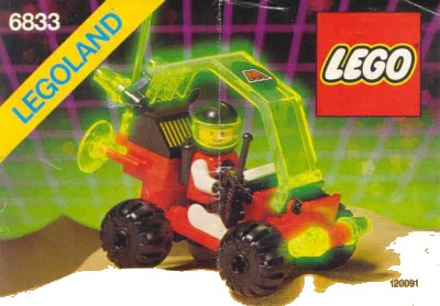 LEGO onderdeel Beacon Tracer (6833-1)