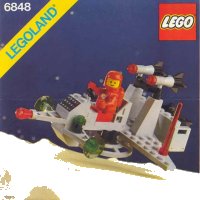 LEGO part Interplanetary Shuttle 6848-2