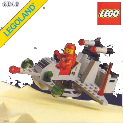 LEGO onderdeel Interplanetary Shuttle (6848-2)