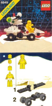 LEGO onderdeel Satellite Patroller 6849-1