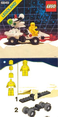 LEGO onderdeel Satellite Patroller (6849-1)