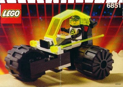 LEGO onderdeel Tri-Wheeled Tyrax (6851-1)
